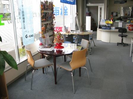 店内待合スペース